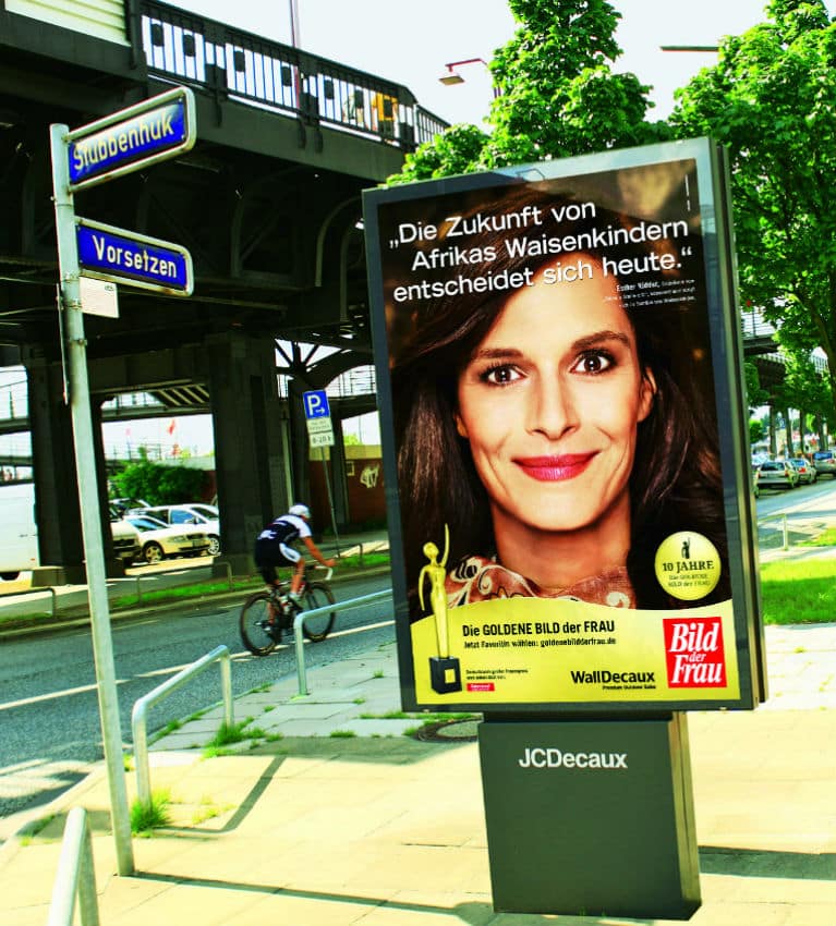 GOLDENE BILD der FRAU bundesweite Plakatkampagne