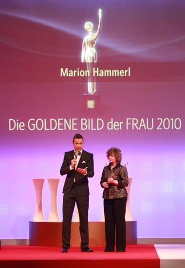 2010 GOLDENE BILD der FRAU Gala Marion Hammerl