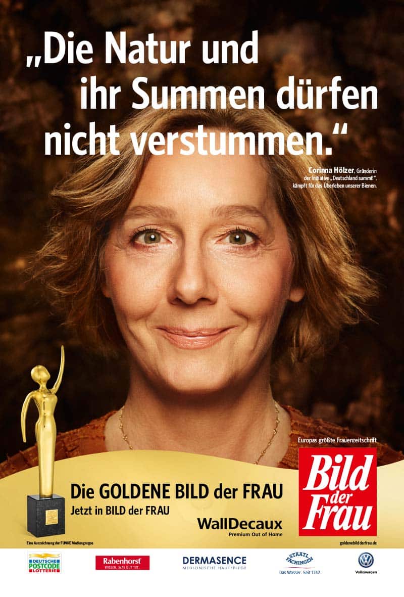 GOLDENE BILD der FRAU 2019 Preisträgerin Corinna Hölzer