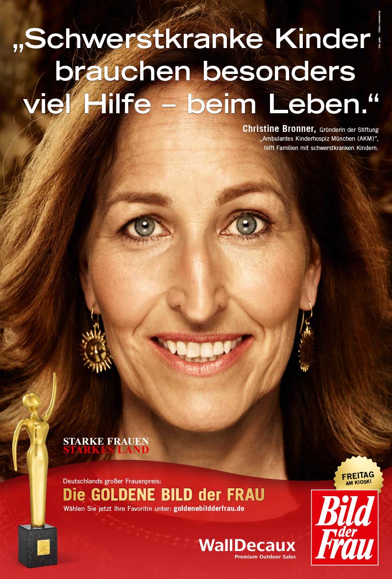 GOLDENE BILD der FRAU 2015 Preisträgerin Christine Bronner Cover