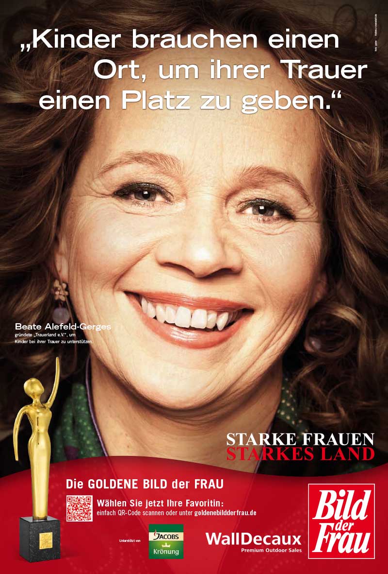 GOLDENE BILD der FRAU 2013 Preisträgerin Beate Alefeld-Gerges