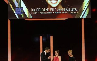 2015 GOLDENE BILD der FRAU Gala Nathalie Schaller & Kai Pflaume