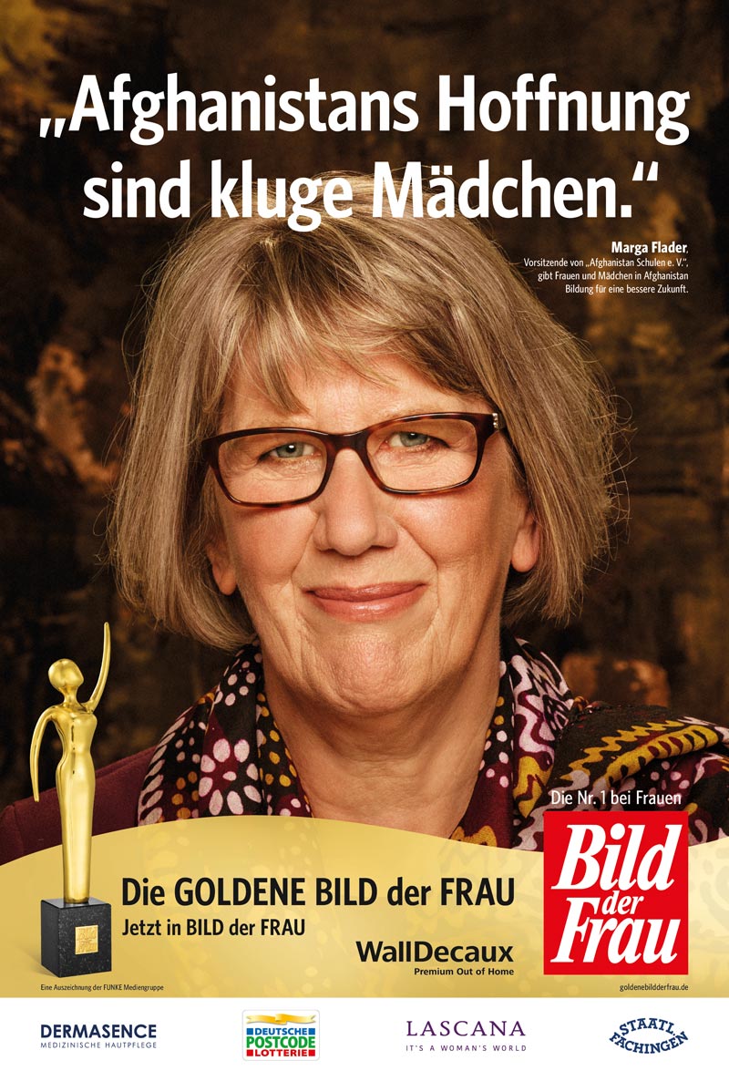 GOLDENE BILD der FRAU 2022 Preisträgerin Marga Flader Cover