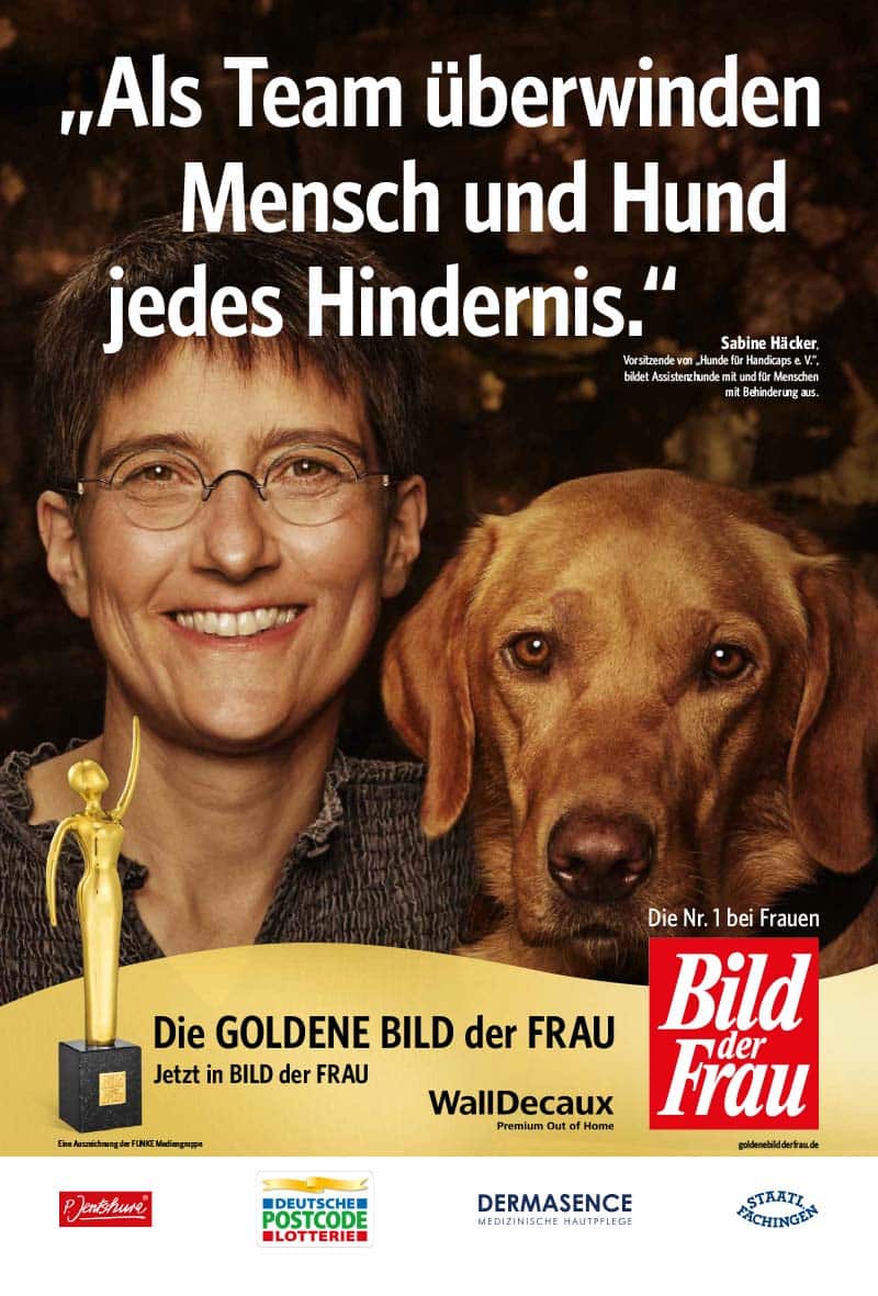 GOLDENE BILD der FRAU 2020 / 2021 Sabine Häcker cover